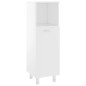 vidaXL Juego de muebles de baño 4 pzas madera de ingeniería blanco vidaXL Juego de muebles de baño 4 pzas madera de ingeniería blanco