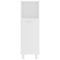 vidaXL Juego de muebles de baño 4 pzas madera de ingeniería blanco vidaXL Juego de muebles de baño 4 pzas madera de ingeniería blanco
