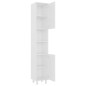 vidaXL Juego de muebles de baño 4 pzas madera de ingeniería blanco vidaXL Juego de muebles de baño 4 pzas madera de ingeniería blanco