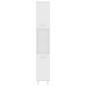 vidaXL Juego de muebles de baño 4 pzas madera de ingeniería blanco vidaXL Juego de muebles de baño 4 pzas madera de ingeniería blanco