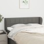 vidaXL Cabecero de tela gris oscuro 147x23x78/88 cm vidaXL Cabecero de tela gris oscuro 147x23x78/88 cm