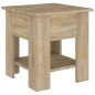 vidaXL Mesa de centro madera de ingeniería roble Sonoma 40x40x42 cm vidaXL Mesa de centro madera de ingeniería roble Sonoma 40x40x42 cm