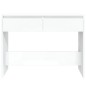 vidaXL Mesa consola madera de ingeniería blanca 100x35x76,5 cm vidaXL Mesa consola madera de ingeniería blanca 100x35x76,5 cm