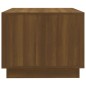 vidaXL Mesa de centro madera de ingeniería marrón roble 102,5x55x44 cm