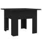 vidaXL Mesa de centro madera de ingeniería negra 55x55x42 cm vidaXL Mesa de centro madera de ingeniería negra 55x55x42 cm