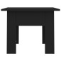 vidaXL Mesa de centro madera de ingeniería negra 55x55x42 cm vidaXL Mesa de centro madera de ingeniería negra 55x55x42 cm