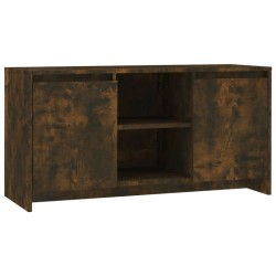 vidaXL Mueble de TV madera de ingeniería roble ahumado 102x37,5x52,5cm