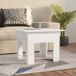vidaXL Mesa de centro madera de ingeniería brillo blanco 55x55x42 cm vidaXL Mesa de centro madera de ingeniería brillo blanco 55x55x42 cm