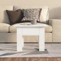 vidaXL Mesa de centro madera de ingeniería brillo blanco 55x55x42 cm vidaXL Mesa de centro madera de ingeniería brillo blanco 55x55x42 cm