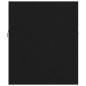 vidaXL Mueble con lavabo madera de ingeniería negro vidaXL Mueble con lavabo madera de ingeniería negro