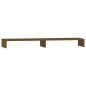 vidaXL Soporte de monitor madera maciza pino marrón miel 100x27x10 cm vidaXL Soporte de monitor madera maciza pino marrón miel 100x27x10 cm