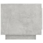 vidaXL Mesa de centro madera contrachapada gris hormigón 102x50x45 cm vidaXL Mesa de centro madera contrachapada gris hormigón 102x50x45 cm