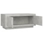 vidaXL Mesa de centro madera contrachapada gris hormigón 102x50x45 cm vidaXL Mesa de centro madera contrachapada gris hormigón 102x50x45 cm