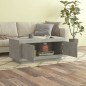 vidaXL Mesa de centro madera contrachapada gris hormigón 102x50x45 cm vidaXL Mesa de centro madera contrachapada gris hormigón 102x50x45 cm