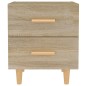 vidaXL Mesita de noche color roble Sonoma 40x35x47,5 cm vidaXL Mesita de noche color roble Sonoma 40x35x47,5 cm