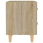 vidaXL Mesita de noche color roble Sonoma 40x35x47,5 cm vidaXL Mesita de noche color roble Sonoma 40x35x47,5 cm