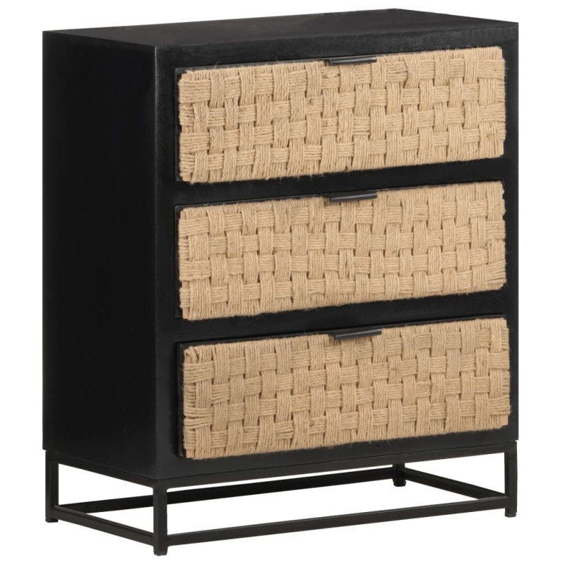 vidaXL Aparador de madera maciza de mango 60x35x70 cm vidaXL Aparador de madera maciza de mango 60x35x70 cm