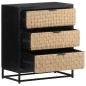 vidaXL Aparador de madera maciza de mango 60x35x70 cm vidaXL Aparador de madera maciza de mango 60x35x70 cm