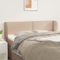 vidaXL Cabecero de cuero sintético color capuchino 147x23x78/88 cm vidaXL Cabecero de cuero sintético color capuchino 147x23x78/88 cm