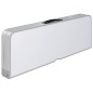 vidaXL Mesa de camping plegable con 2 bancos aluminio blanco vidaXL Mesa de camping plegable con 2 bancos aluminio blanco
