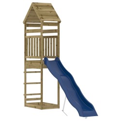 vidaXL Parque infantil de exterior madera de pino impregnada