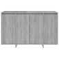vidaXL Aparador de madera de ingeniería gris Sonoma 120x41x75 cm vidaXL Aparador de madera de ingeniería gris Sonoma 120x41x75 cm