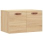 vidaXL Armario de pared madera ingeniería roble Sonoma 60x36,5x35 cm vidaXL Armario de pared madera ingeniería roble Sonoma 60x36,5x35 cm
