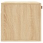 vidaXL Armario de pared madera ingeniería roble Sonoma 60x36,5x35 cm vidaXL Armario de pared madera ingeniería roble Sonoma 60x36,5x35 cm