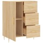 vidaXL Aparador de madera de ingeniería roble Sonoma 69,5x34x90 cm vidaXL Aparador de madera de ingeniería roble Sonoma 69,5x34x90 cm
