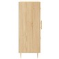 vidaXL Aparador de madera de ingeniería roble Sonoma 69,5x34x90 cm vidaXL Aparador de madera de ingeniería roble Sonoma 69,5x34x90 cm
