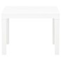 vidaXL Bancos de jardín 2 unidades plástico blanco vidaXL Bancos de jardín 2 unidades plástico blanco