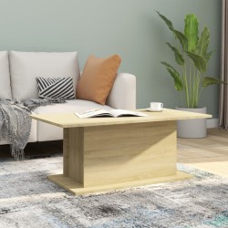 vidaXL Mesa de centro madera de ingeniería roble Sonoma 102x55,5x40 cm