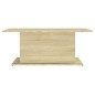 vidaXL Mesa de centro madera de ingeniería roble Sonoma 102x55,5x40 cm