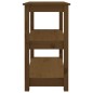 vidaXL Mesa consola de madera maciza de pino marrón miel 80x40x74 cm vidaXL Mesa consola de madera maciza de pino marrón miel 80x40x74 cm