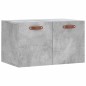 vidaXL Armario de pared madera ingeniería gris hormigón 60x36,5x35 cm vidaXL Armario de pared madera ingeniería gris hormigón 60x36,5x35 cm