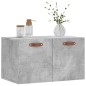 vidaXL Armario de pared madera ingeniería gris hormigón 60x36,5x35 cm vidaXL Armario de pared madera ingeniería gris hormigón 60x36,5x35 cm