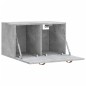 vidaXL Armario de pared madera ingeniería gris hormigón 60x36,5x35 cm vidaXL Armario de pared madera ingeniería gris hormigón 60x36,5x35 cm