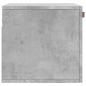 vidaXL Armario de pared madera ingeniería gris hormigón 60x36,5x35 cm vidaXL Armario de pared madera ingeniería gris hormigón 60x36,5x35 cm