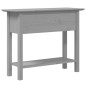 vidaXL Mesa consola BODO madera maciza de pino gris 90x34,5x73 cm vidaXL Mesa consola BODO madera maciza de pino gris 90x34,5x73 cm