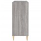 vidaXL Mueble discos madera contrachapada gris Sonoma 84,5x38x89 cm vidaXL Mueble discos madera contrachapada gris Sonoma 84,5x38x89 cm