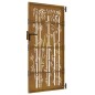 vidaXL Puerta de jardín acero corten diseño bambú 85x200 cm vidaXL Puerta de jardín acero corten diseño bambú 85x200 cm