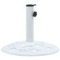 vidaXL Base de sombrilla de hierro fundido blanco 9 kg 40 cm vidaXL Base de sombrilla de hierro fundido blanco 9 kg 40 cm