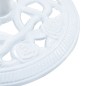vidaXL Base de sombrilla de hierro fundido blanco 9 kg 40 cm vidaXL Base de sombrilla de hierro fundido blanco 9 kg 40 cm
