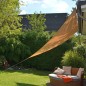 HI Toldo de vela triangular beige 3,6x3,6x3,6 m HI Toldo de vela triangular beige 3,6x3,6x3,6 m
