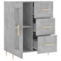 vidaXL Aparador de madera de ingeniería gris hormigón 69,5x34x90 cm vidaXL Aparador de madera de ingeniería gris hormigón 69,5x34x90 cm
