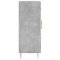 vidaXL Aparador de madera de ingeniería gris hormigón 69,5x34x90 cm vidaXL Aparador de madera de ingeniería gris hormigón 69,5x34x90 cm