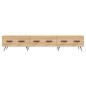 vidaXL Mueble de TV madera de ingeniería roble Sonoma 150x36x30 cm