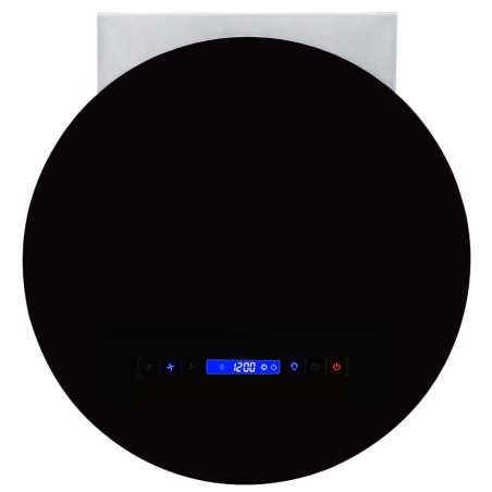 vidaXL Campana extractora de pared pantalla sensor táctil 756 m³/h LED 
