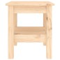 vidaXL Mesa de centro de madera maciza de pino 35x35x40 cm vidaXL Mesa de centro de madera maciza de pino 35x35x40 cm