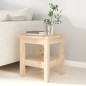vidaXL Mesa de centro de madera maciza de pino 35x35x40 cm vidaXL Mesa de centro de madera maciza de pino 35x35x40 cm